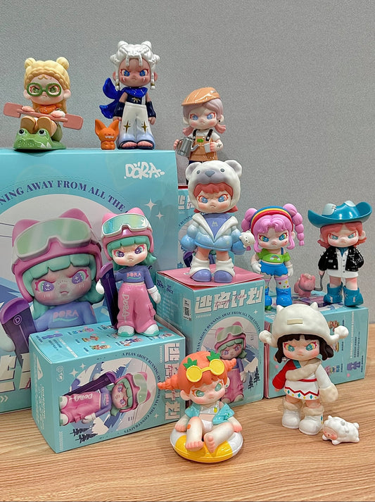 DORA Escape Plan Fourth Generation Series Blind Box Trendy Play Ornament Doll  Gift Spot【Membership included】