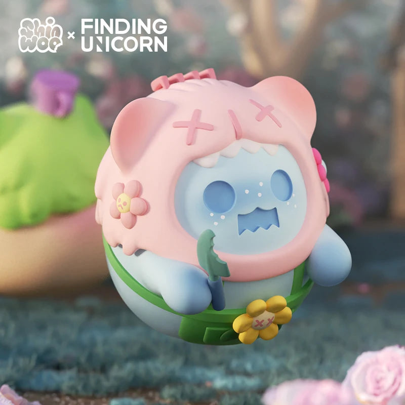 Finding Unicorn ShinWoo The Secret Bear Garden Series Blind Box Kawaii Action Figures Mystery Birthday Gift Kid Toy【Membership included】