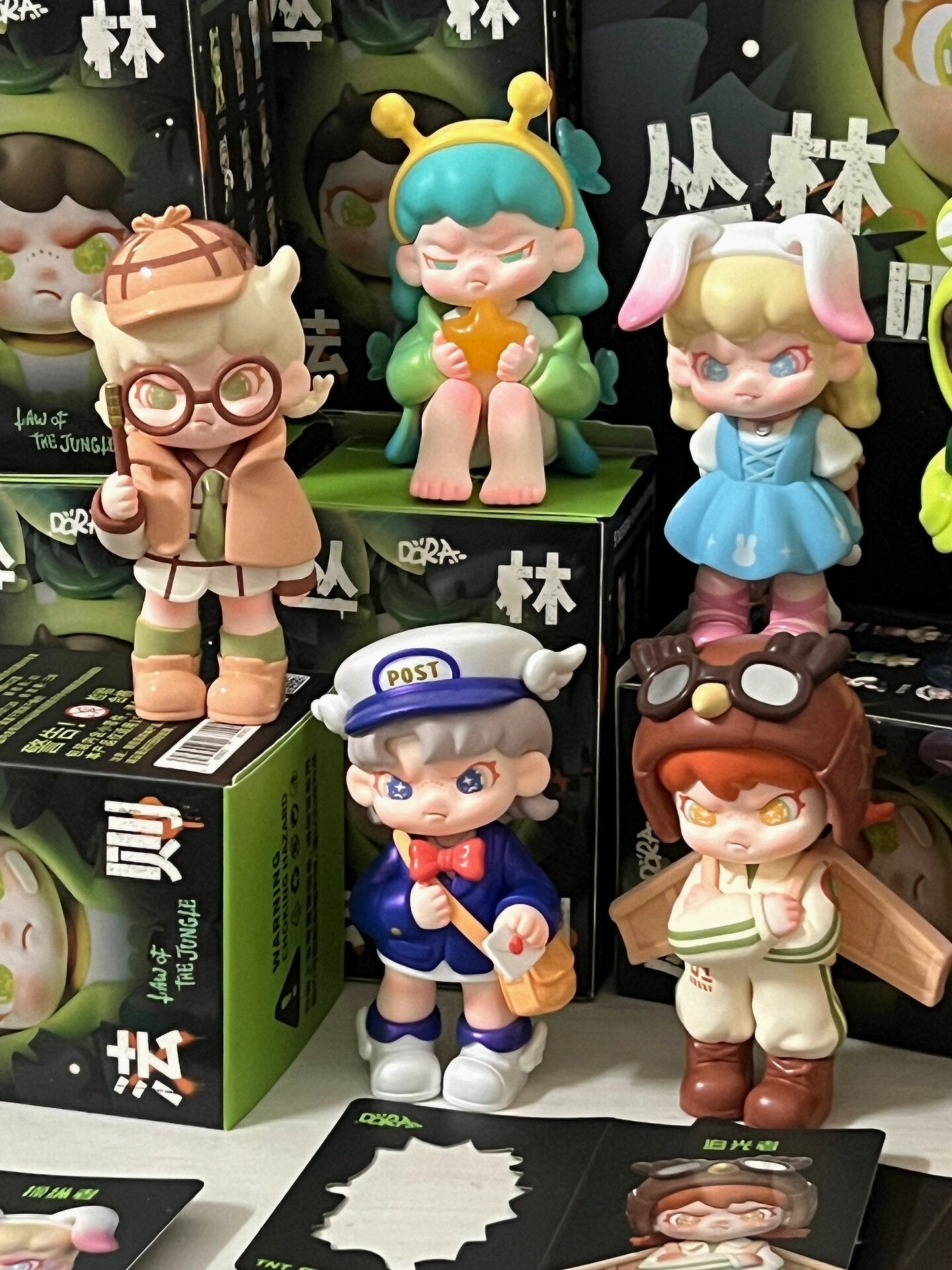 TNTSPACE Jungle Law DORA third-generation blind box, 【Membership included】