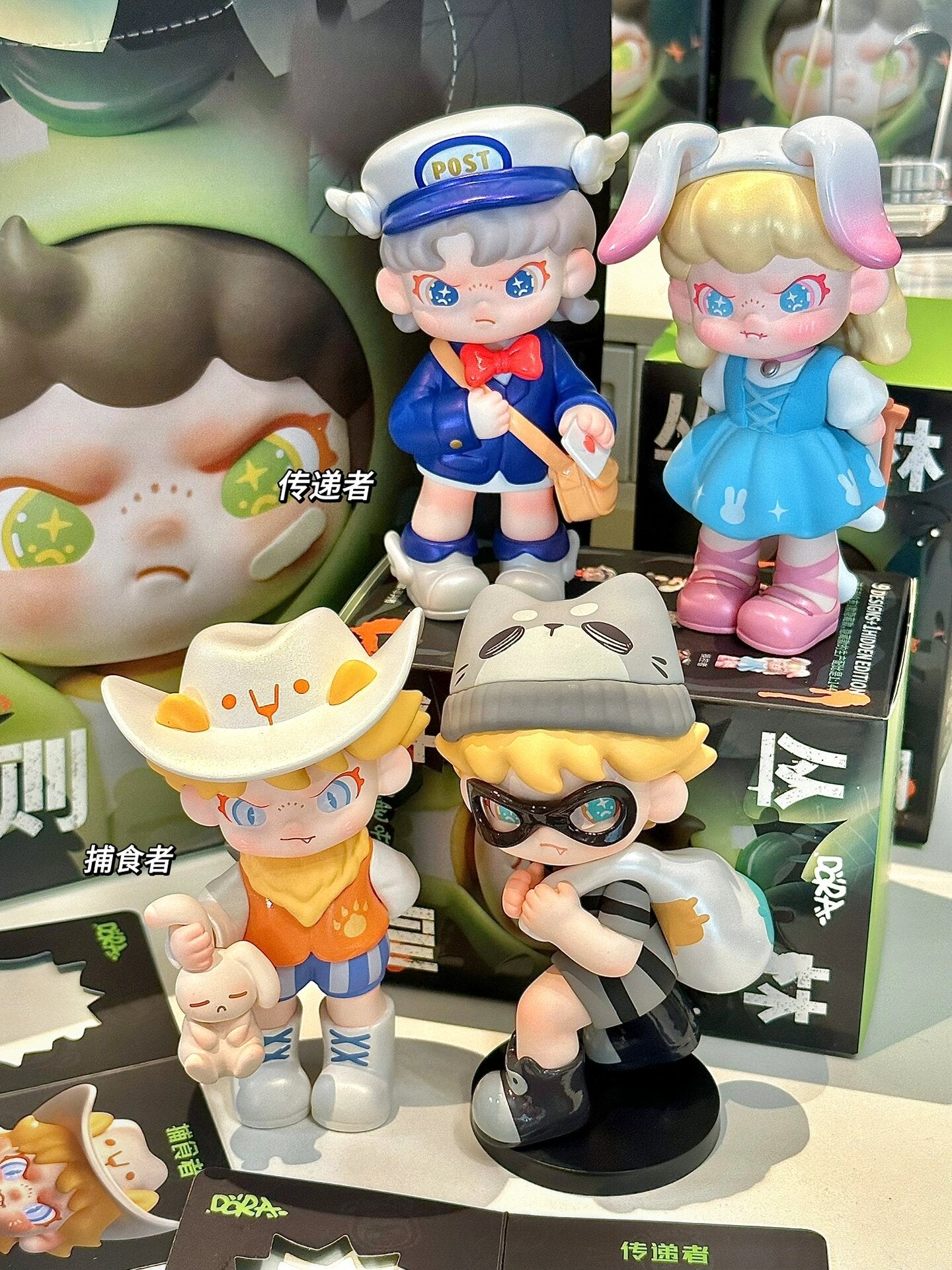 TNTSPACE Jungle Law DORA third-generation blind box, 【Membership included】