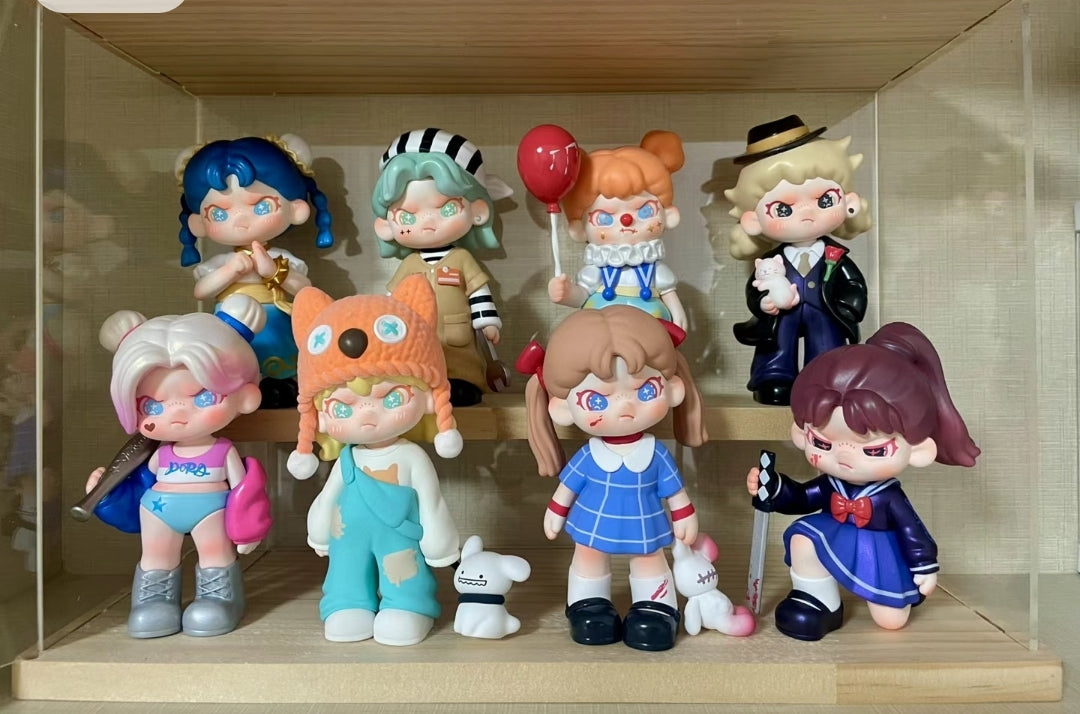 DORA refuses to define the second-generation 'Keep Away' series blind box trend toys and office figurines【Membership included】