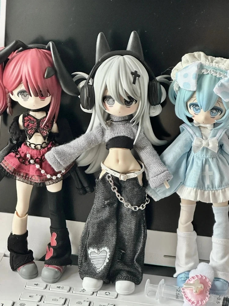 2024 New 10000 Escapes Series Bjd Runs Towards Free Anime Figure Movable Joint Desktop Decoration Collection Exquisite Gifts【Membership included】